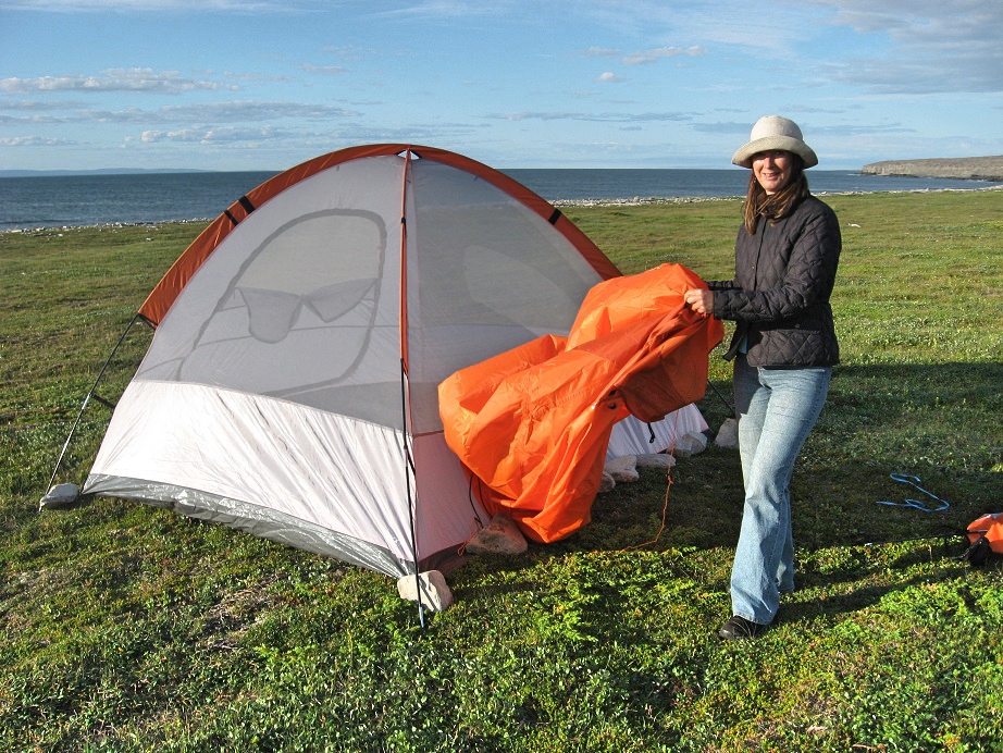 Beim Zelten am Nordatlantik, Bernadette A. Calonego