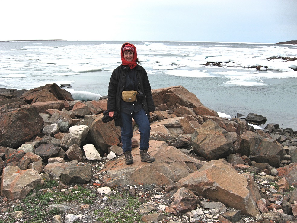 Besuch von Fort Ross in der Arktis, Bernadette A. Calonego